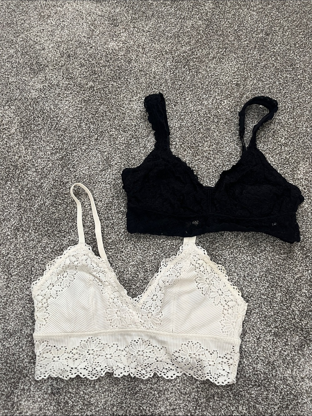 Aerie lace bralettes -size S & M
